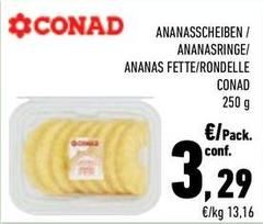 Conad - Ananas Fette/rondelle