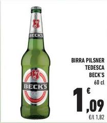 Becks - Birra Pilsner TedescA