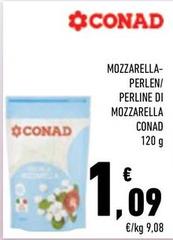Conad - Mozzarella Perlen/Perline Di Mozzarella