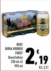 Forst - Birra Kronen