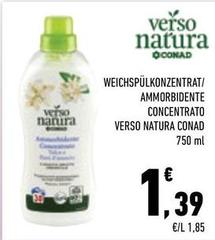 Conad - Ammorbidente Concentrato Verso Natura