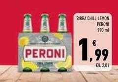 Peroni - Birra Chill Lemon