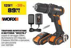 Worx - Trapano Avvitatore A Batteria 