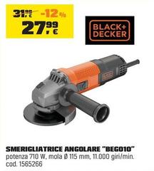 Black & Decker - Smerigliatrice Angolare 