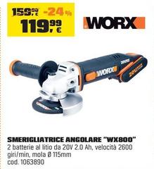 Worx - Smerigliatrice Angolare 