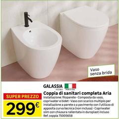 Galassia - Coppia Di Sanitari Completa Aria