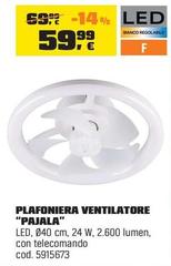 Plafoniera Ventilatore 