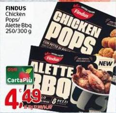Findus - Chicken Pops/ Alette Bbq