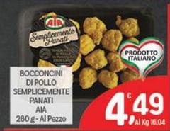 Aia - Bocconcini Di Pollo Semplicemente Panati