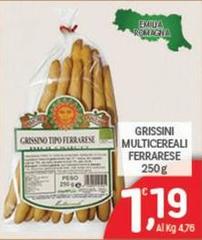 Grissini Multicereali