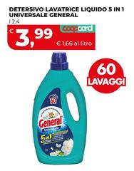 General - Detersivo Lavatrice Liquido 5 In 1 Universale