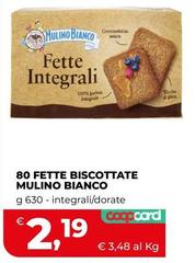 Mulino Bianco - Fette Integrali