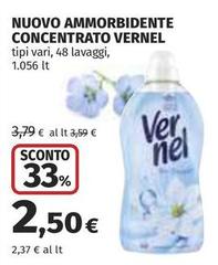 Vernel - Nuovo Ammorbidente Concentrato