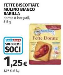 Barilla - Fette Biscottate Mulino Bianco