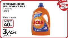 Sole - Detersivo Liquido Per Lavatrice