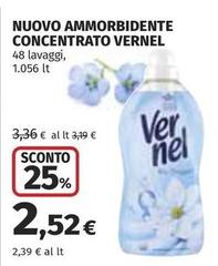 Vernel - Nuovo Ammorbidente Concentrato