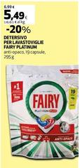 Fairy - Detersivo Per Lavastoviglie Platinum