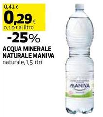 Maniva - Acqua Minerale Naturale