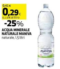 Maniva - Acqua Minerale Naturale