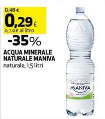 Maniva - Acqua Minerale Naturale