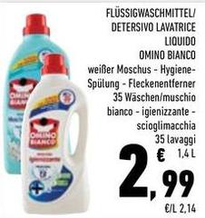 Omino Bianco - Detersivo Lavatrice Liquido