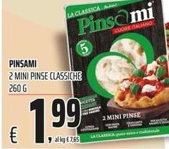 Pinsami - 2 Mini Pinse Classiche