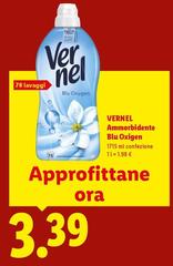Vernel - Ammorbidente Blu Oxigen