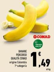 Conad - Banane Percorso Qualita