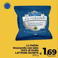Riunite - Le Delizie Mozzarella Con Latte 100% Di Sicilia