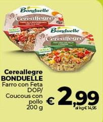 Bonduelle - Cereallegre Farro Con Feta DOP/ Coucous Con Pollo