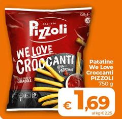 Pizzoli - Patatine We Love Croccanti