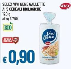 Selex - Vivi Bene Gallette Ai 5 Cereali Biologiche