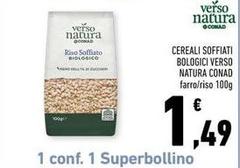 Conad - Cereali Soffitati Bologici Verso Natura