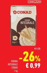 Conad - Farina Integrale