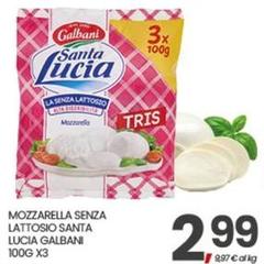Galbani - Mozzarella Senza Lattosio Santa Lucia