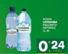 Levissima - Acqua Frizzante/Naturale