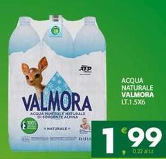 Valmora - Acqua Naturale
