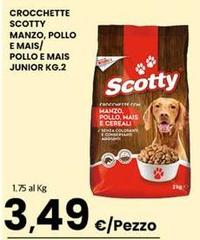 Scotty - Crocchette Manzo, Pollo E Mais