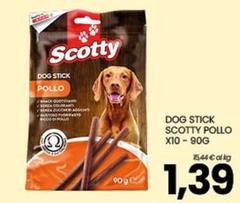 Scotty - Dog Stick  Pollo