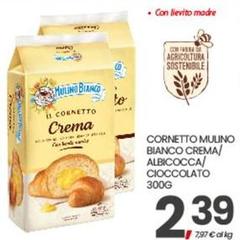 Mulino Bianco - Cornetto Crema/Albicocca/Cioccolato