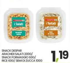 Despar - Snack Arachidi Salati
