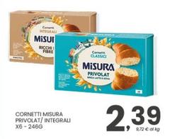 Misura - Cornetti Privolat/Integrali