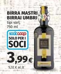 Mastri birrai umbri - Birra Birrai Umbri