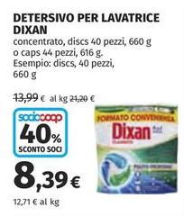 Dixan - Detersivo Per Lavatrice
