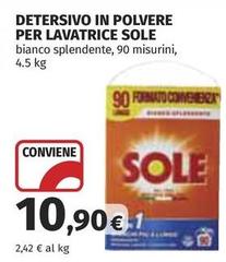 Sole - Detersivo In Polvere Per Lavatrice