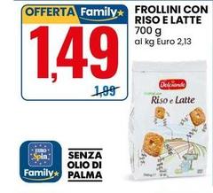 Frollini Con Riso E Latte