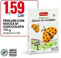 Dolciando - Frollini Con Gocce Di Cioccolato