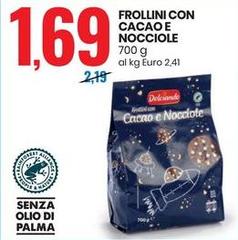 Frollini Con Cacao E Nocciole