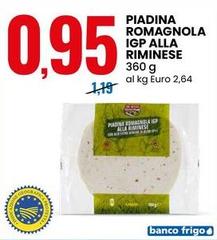 Piadina romagnola - Piadina Romagnola IGP Alla Riminese