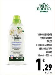 Conad - Ammorbidente Concentrato Talco E Fiori D'arancio Verso Natura